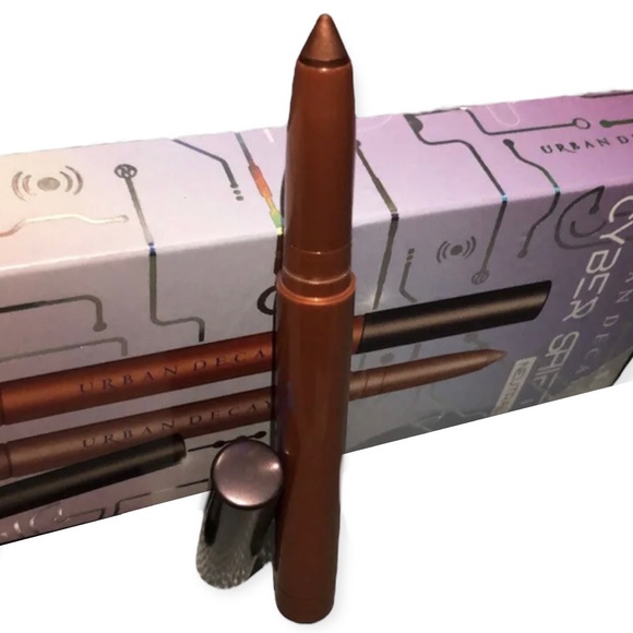 URBAN DECAY Cyber Shift Eyeshadow Stick Duo Neutral 24/7 Popoff & Hardfall - Picture 7 of 16